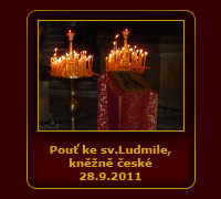 Pouť ke sv.Ludmile,kněžně české 28.9.2011